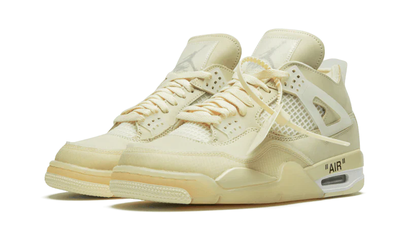 Air Jordan 4 Retro ''OFF-WHITE SAIL''